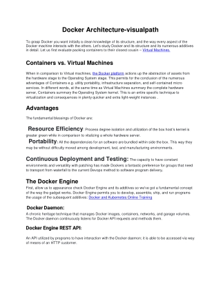 Docker Architecture