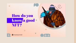 How do you know a good NFT