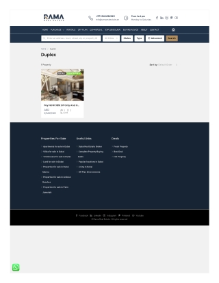 Duplexes for sale in UAE