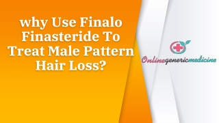 Buy Finasteride online From OnlineGenericMedicine