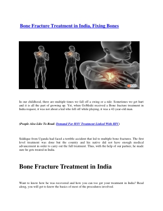 Bone Fracture Treatment in India-converted