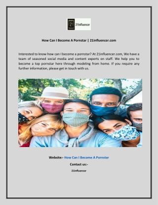 PPT - How Can I Become A Pornstar 21influencer PowerPoint Presentation ...