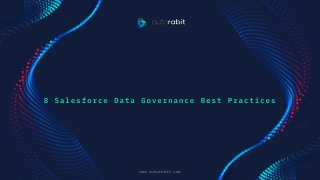 8 Salesforce Data Governance Best Practices