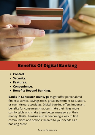 Benefits Of Digital Banking