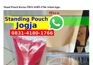 Stand Pouch Kertas ౦8౩l•Ꮞl8౦•lᜪ66(WA)