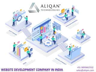 Premier website development company in India - Aliqan Technologies