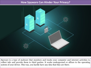How Spyware Can Hinder Your Privacy?