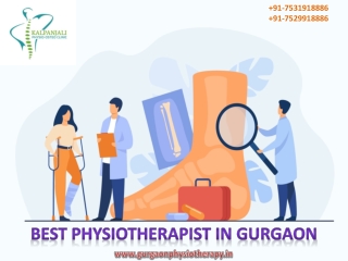 Best Physiotherapist in Gurgaon - Kalpanjali