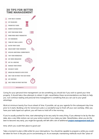 Time Management Planning And What It Can Do To Suit Your Needs
