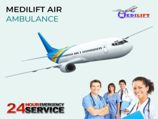 Pick now Medilift Air Ambulance in Jamshedpur with Full Medical Amenities