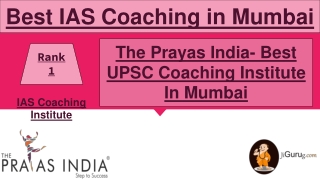Best IAS Coaching in Mumbai