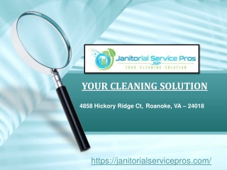 Janitorial Services Pros