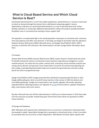 Google Certified Professional Cloud Architect – IPSpeciaBusinesses can use