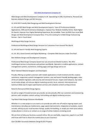 SEO Web Development Company UK-converted