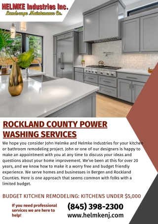 Rockland County Power Washing Services