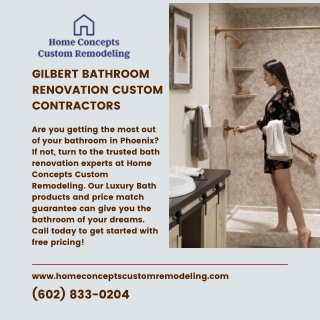 Gilbert New Bathtubs Service