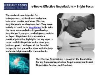 Business Negotiations - Expert Negotiator Coaching Session