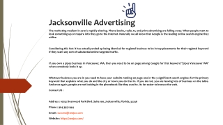 Jacksonville Advertising