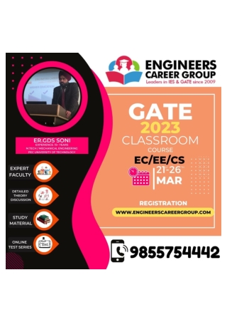 Engineers Career Group GATE Coaching In Chandigarh