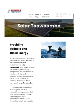 Solar Panels Toowoomba