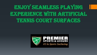 Artificial Tennis Court Surfaces