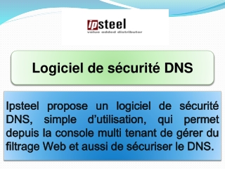 Logiciel de sécurité DNS