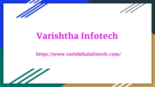 Robotic Process Automation Service Providers | Varishtha Infotech