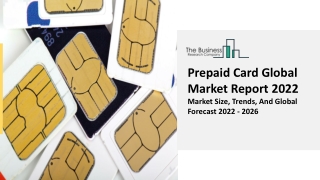 Prepaid Card Market Industry Analysis, Size, Share, Trends, Growth and Forecast