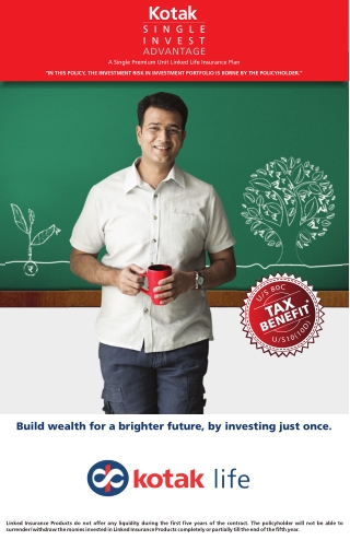 E-Brochure for Kotak Single Invest Advantage