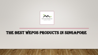 The Best WEPOS Products in Singapore