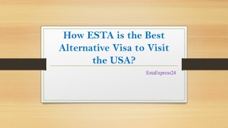 How ESTA is the Best Alternative Visa to Visit the USA?