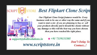 Readymade Flipkart Clone System - SCRIPTSTORE.IN