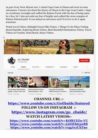 Diani Beach, Kenya Videos