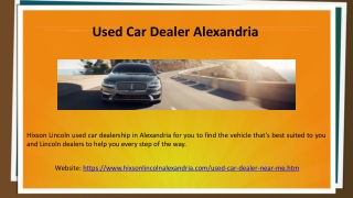 Used Car Dealer Alexandria