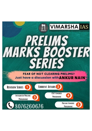Vimarsha Best IAS Coaching In Delhi