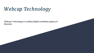 Webcap Technology