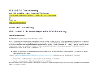 NU621-8 Full Course Herzing