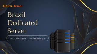 Onlive Server Provides Brazil Dedicated Server To Upgrade Your Website Performan