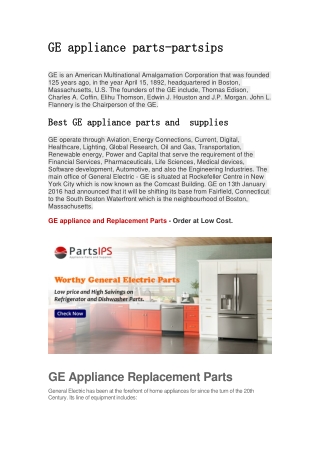 GE appliance parts-converted