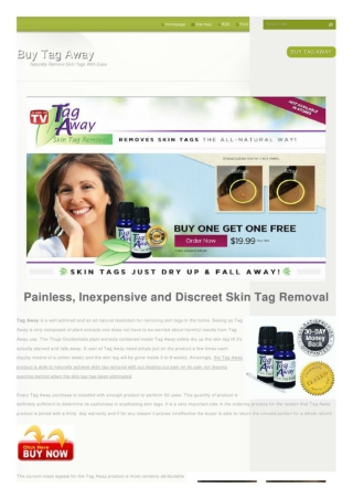 Easily Get Rid of Skin Tags with Tag Away