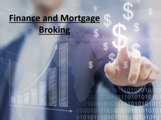 Finance and Mortgage Broking