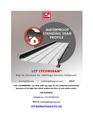 LYCORSEAM Manufacture In India