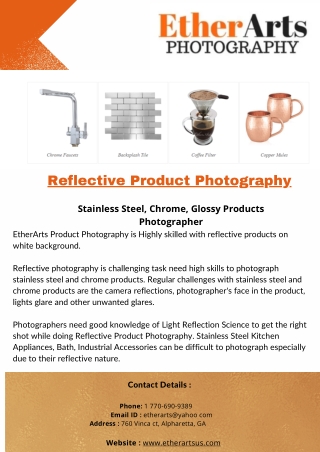 Reflective Product Photography