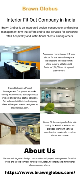 Interior Fit Out Company in India