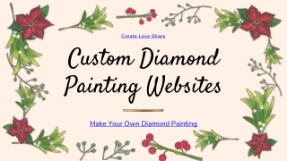 Custom Diamond Painting Website