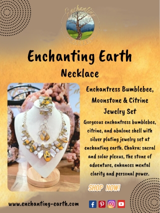 Shop Enchantress Bumblebee, Moonstone & Citrine Jewelry Set