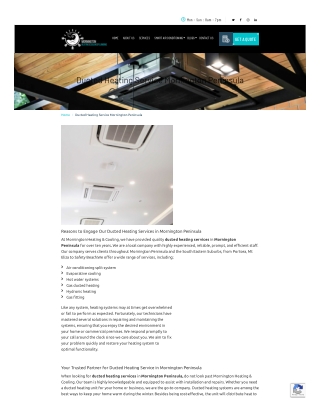 Split System Installation Mornington Peninsula