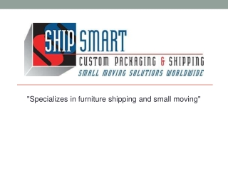 How to ship furniture to another state | Ship Smart Inc