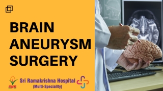 Brain aneurysm surgery
