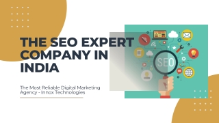 The SEO Expert Company in India